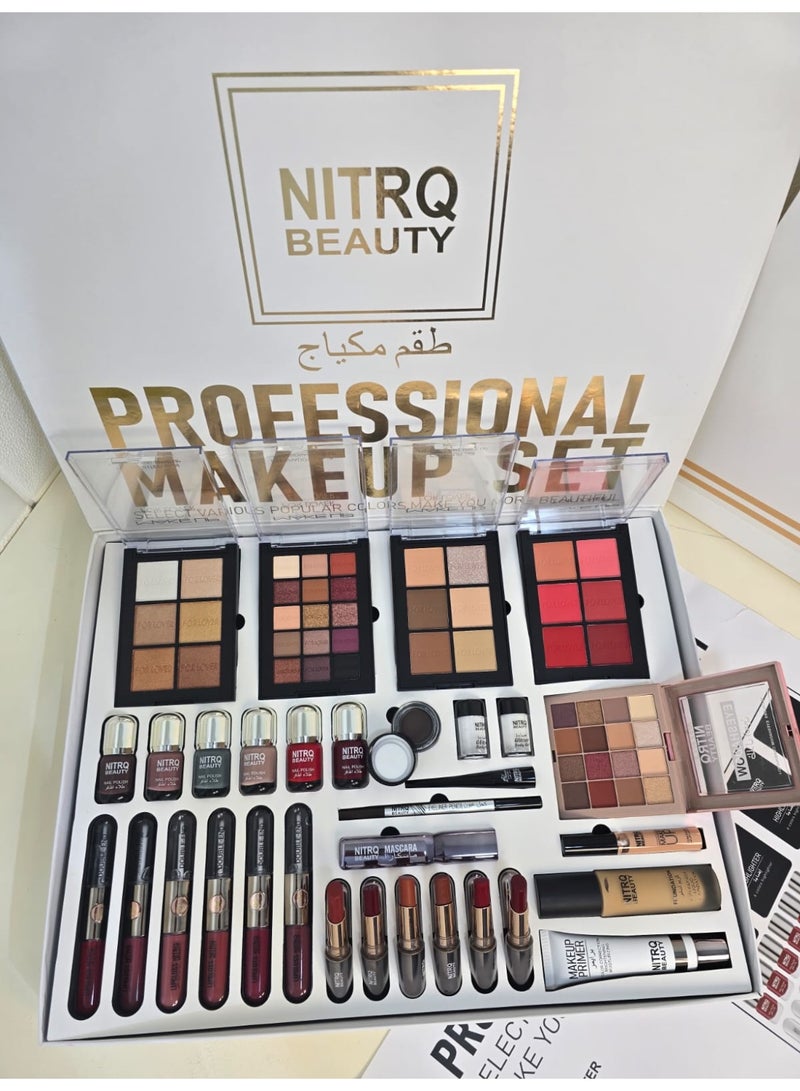 Nitrq Beauty Professional Makeup Set - Image 4